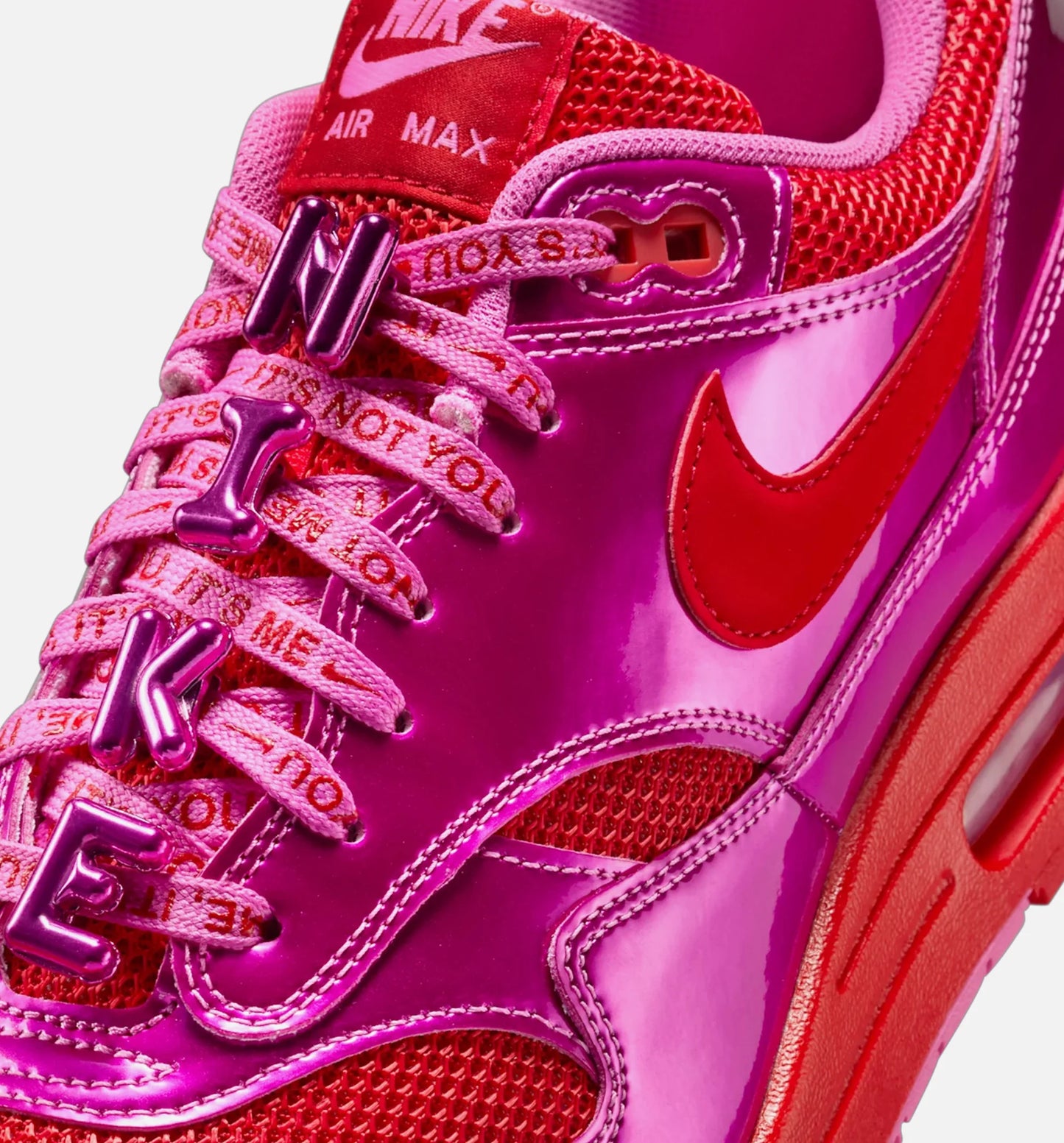 Air Max 1 Premium Mens Lifestyle Shoe Playful Pink University Red