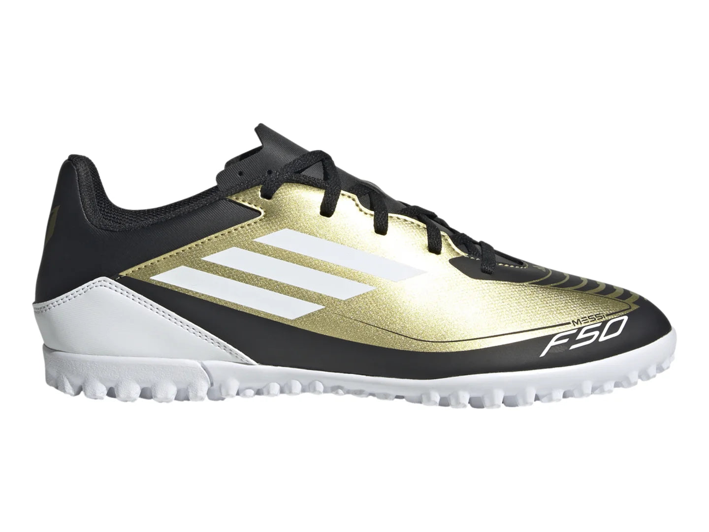 Tenis de Fútbol Adidas F50 Club Dorado para Hombre