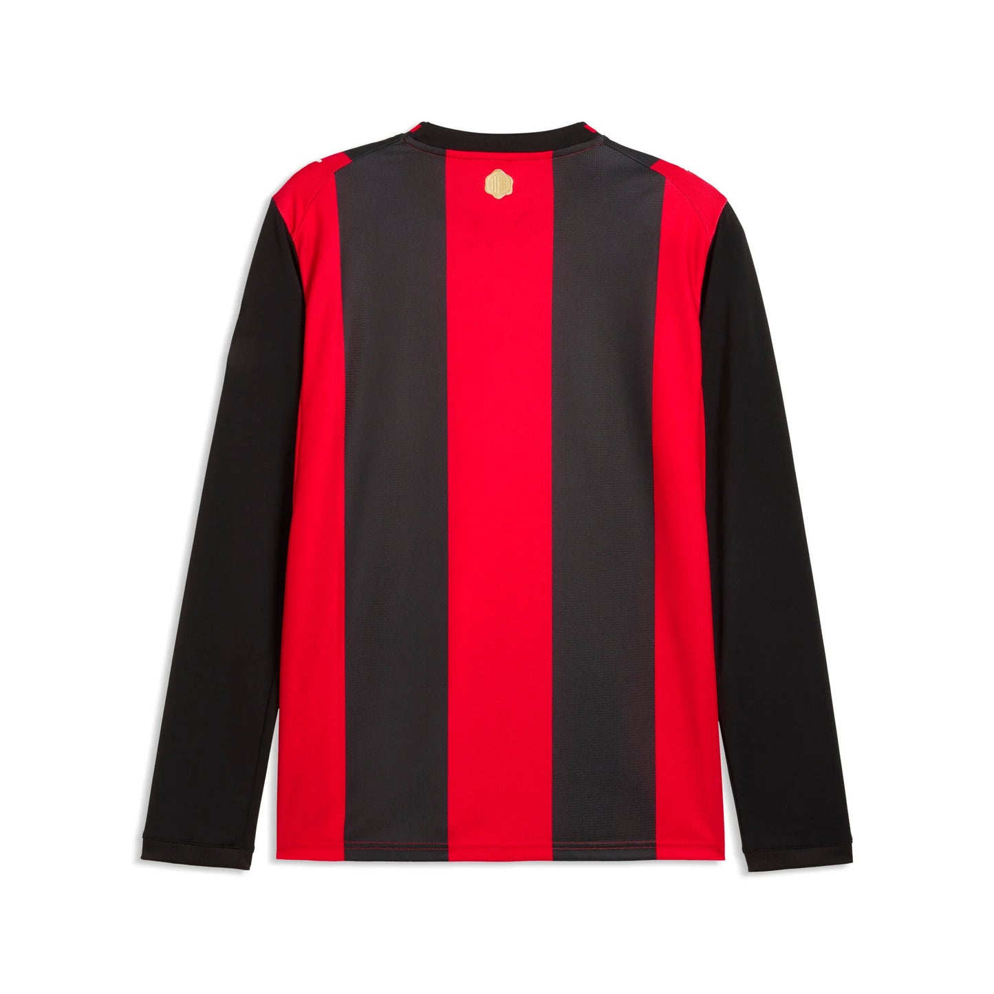 PUMA AC Milan Home Long Sleeve Mens Soccer Jersey 2026 Black Red
