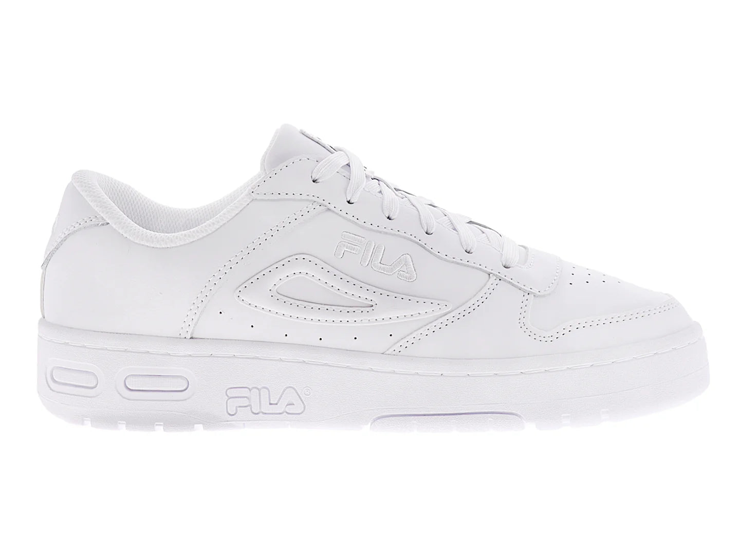 Tenis FILA LNX 100 Blancos con Detalles Azul y Rojo