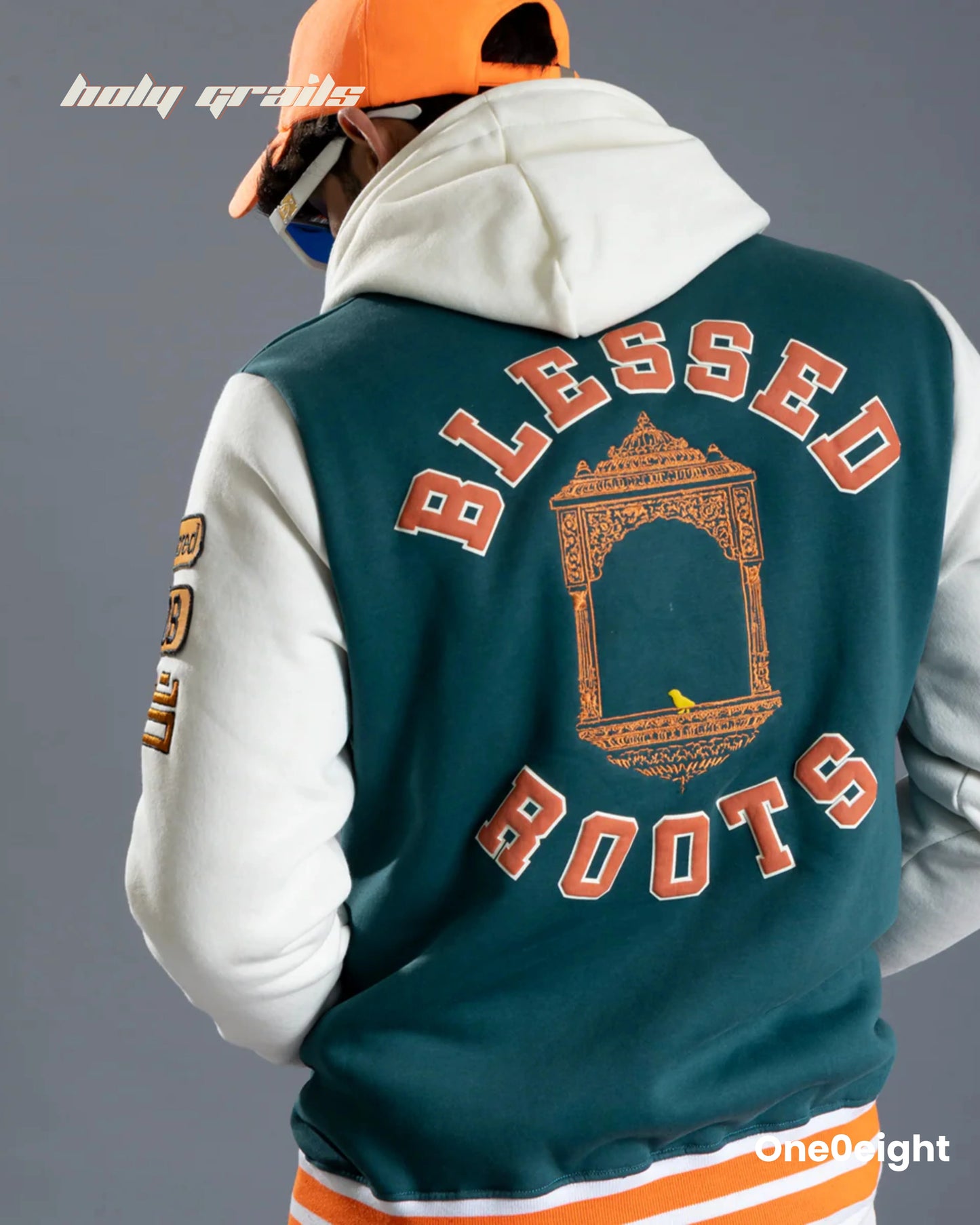 Indic Varsity Jacket HG x One0eight
