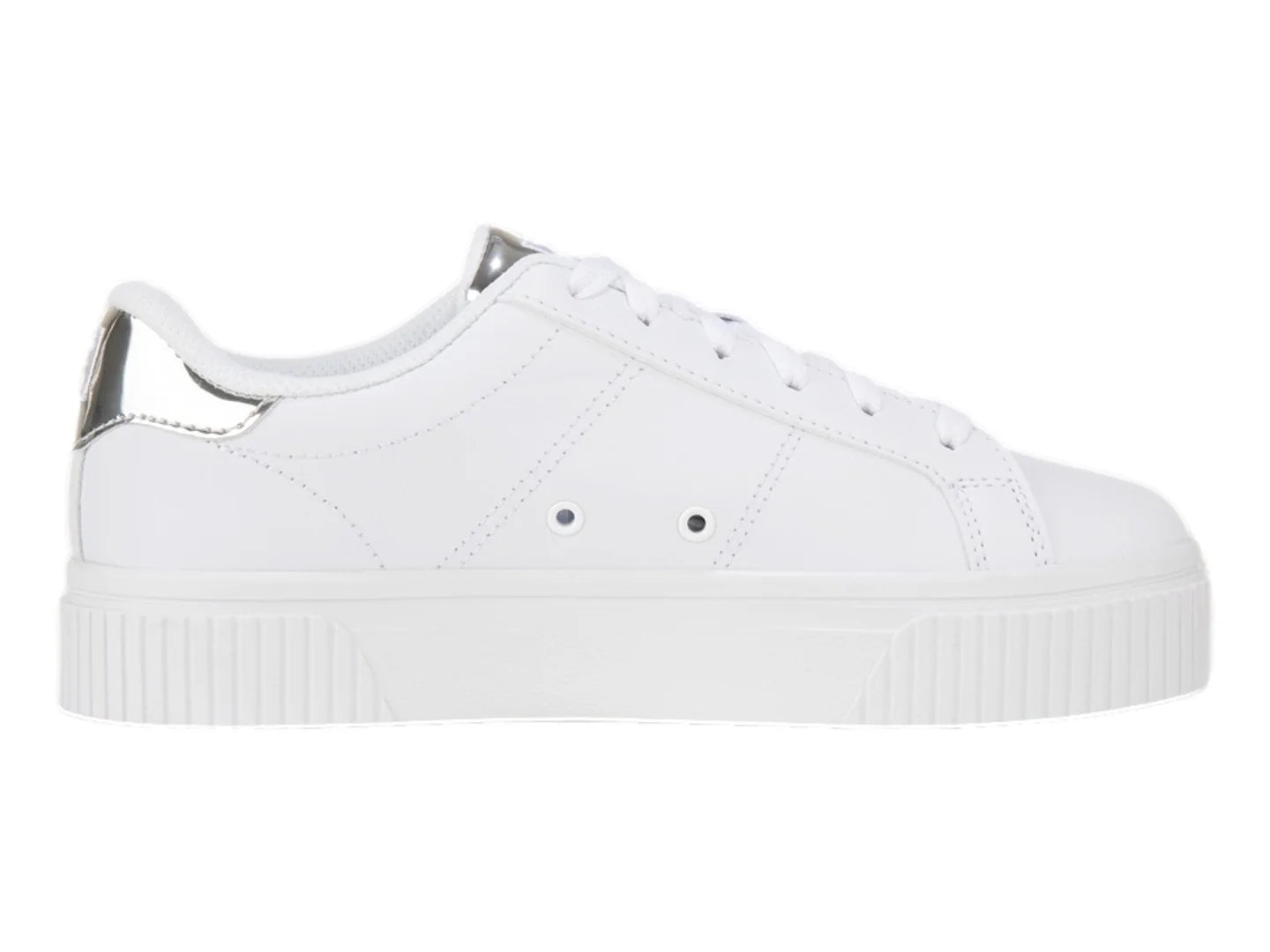 Tenis FILA Panache Blanco y Plata para Mujer