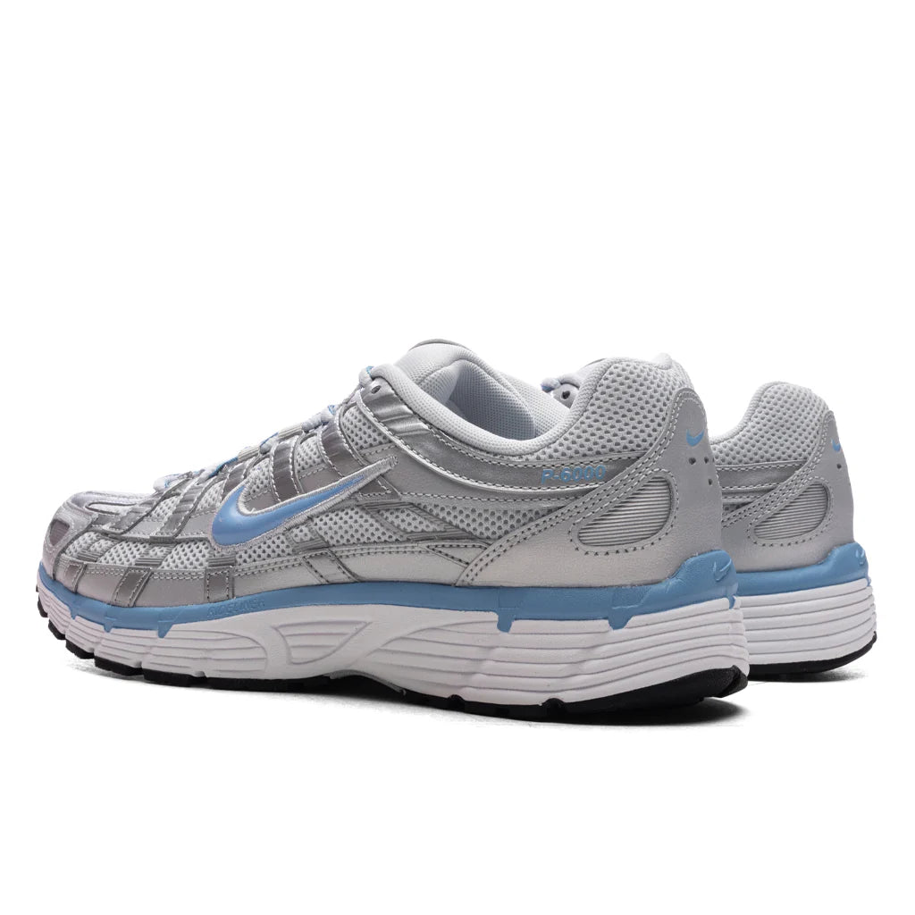 P 6000 Metallic Platinum University Blue