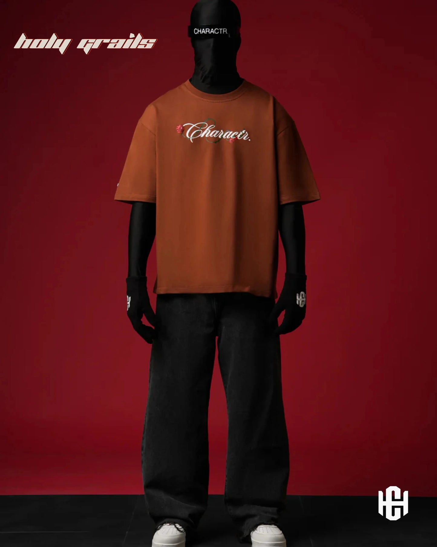 Bold Brown Graphic Tee HG x Charactr
