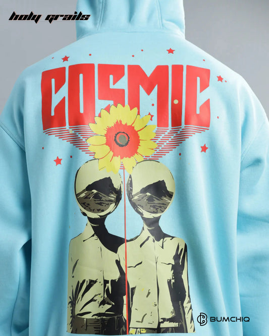 Cosmic Light Blue Hoodie HG x Bumchiq