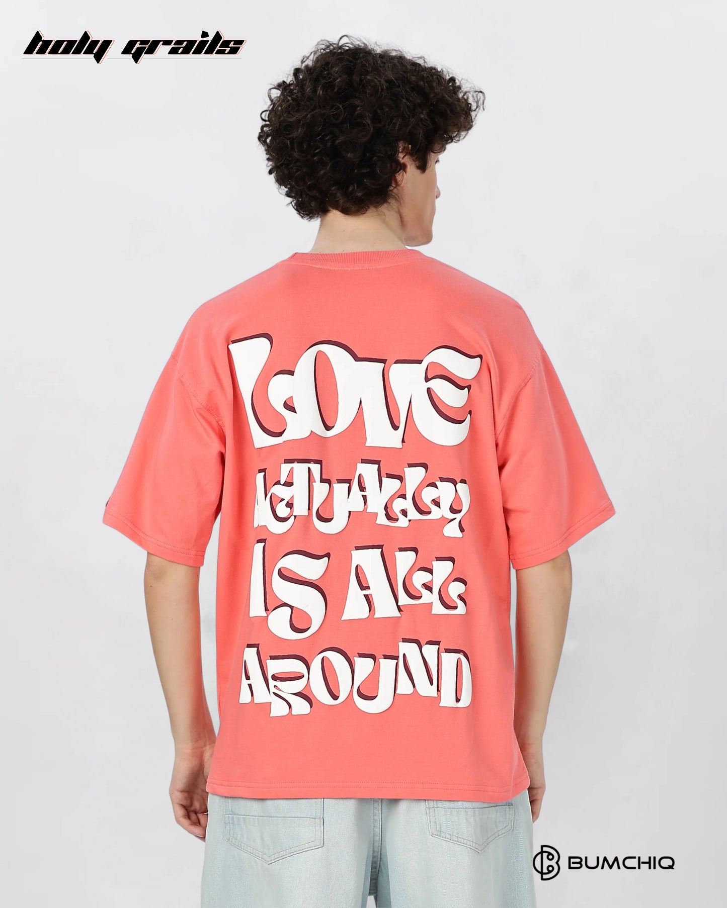 Love Live Pink Oversize Tee HG x Bumchiq