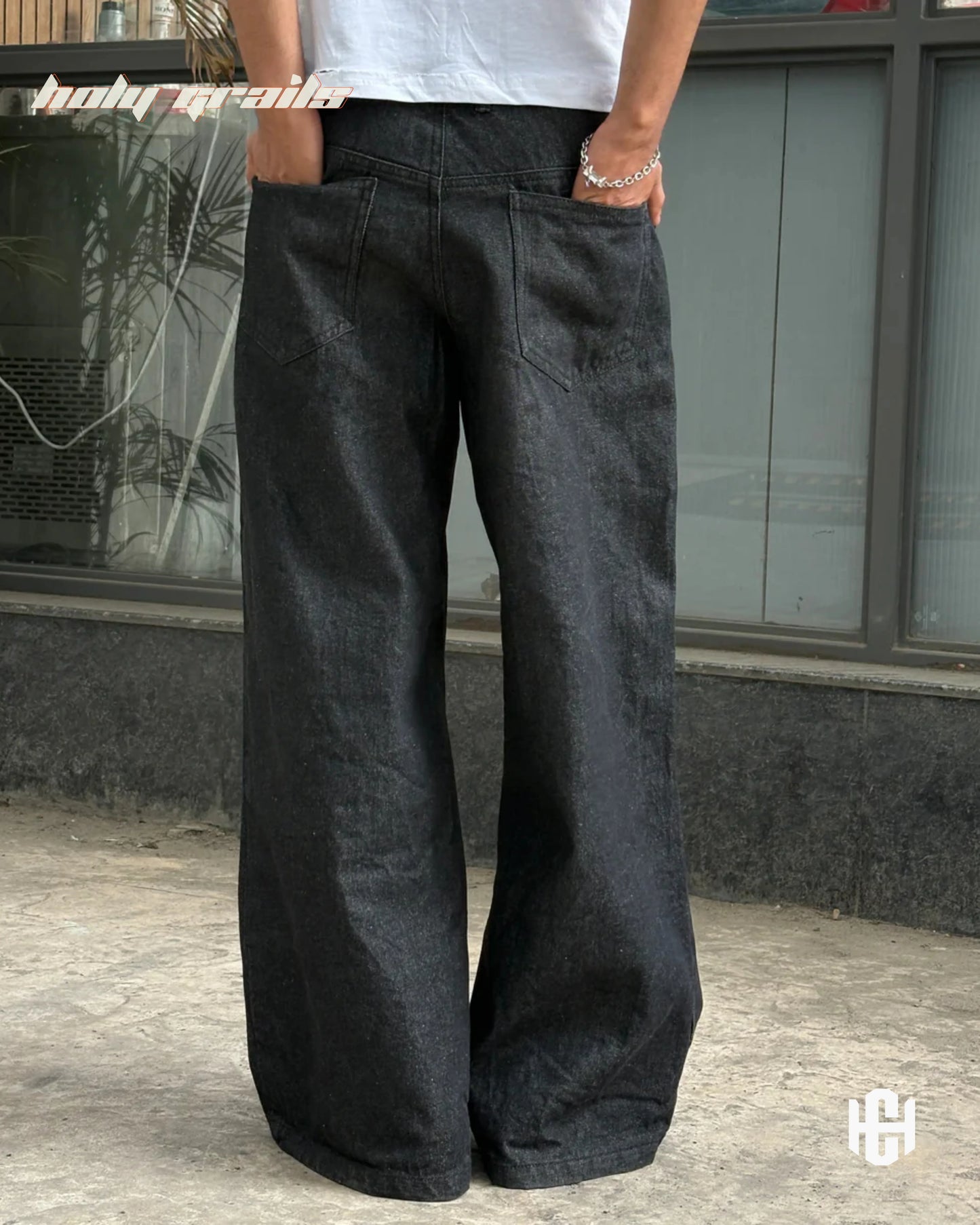 Clasp Denims Black Jeans HG x Charactr