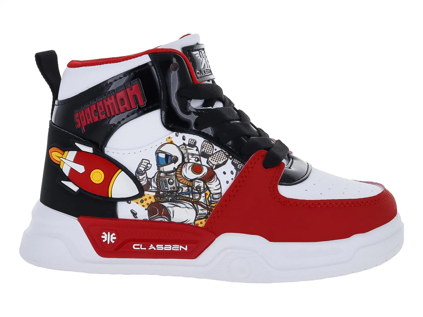 Tenis Clasben Space Rojo para Niño