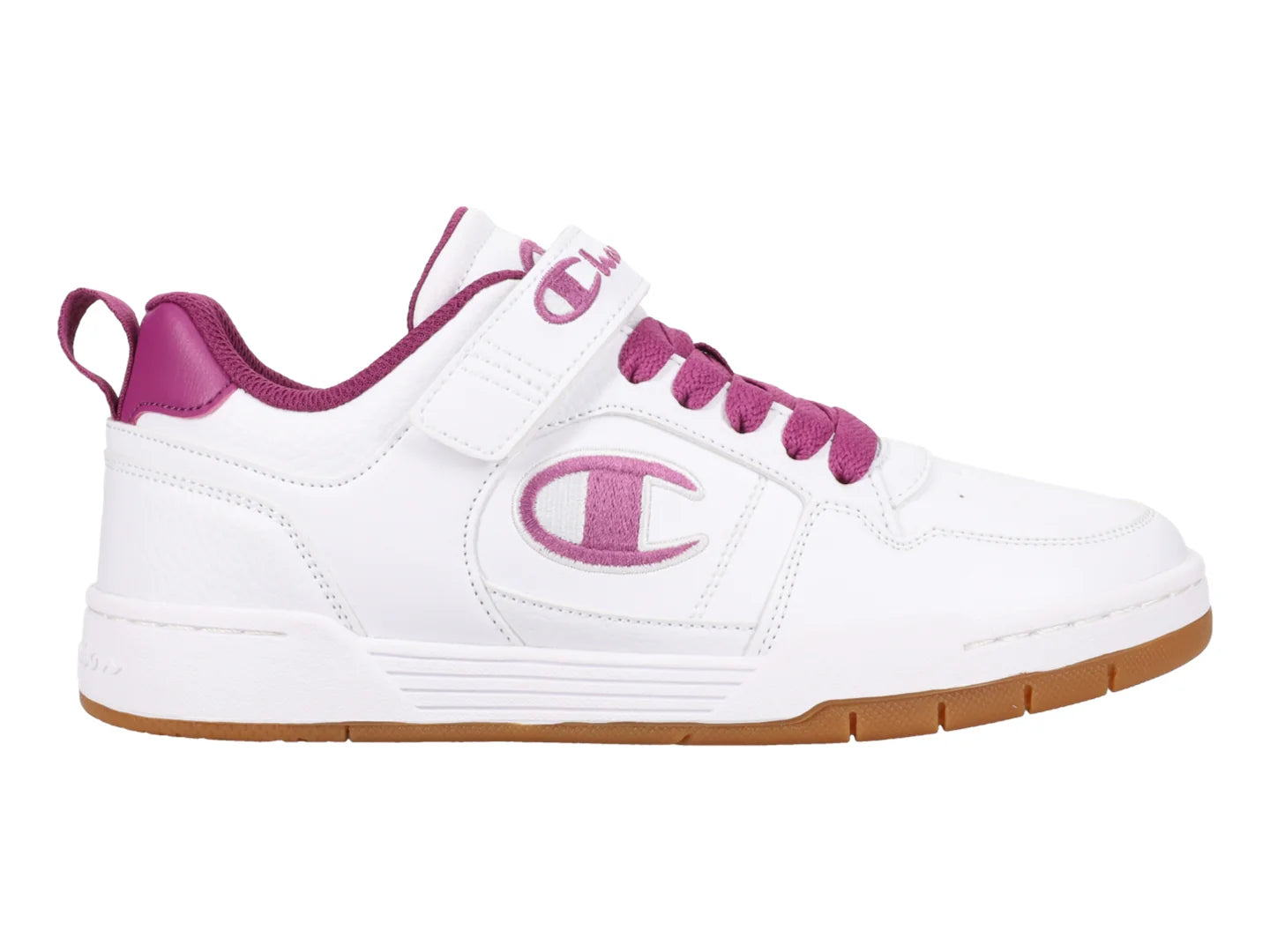 Tenis Champion Arena Power Lo Blanco y Vino para Mujer
