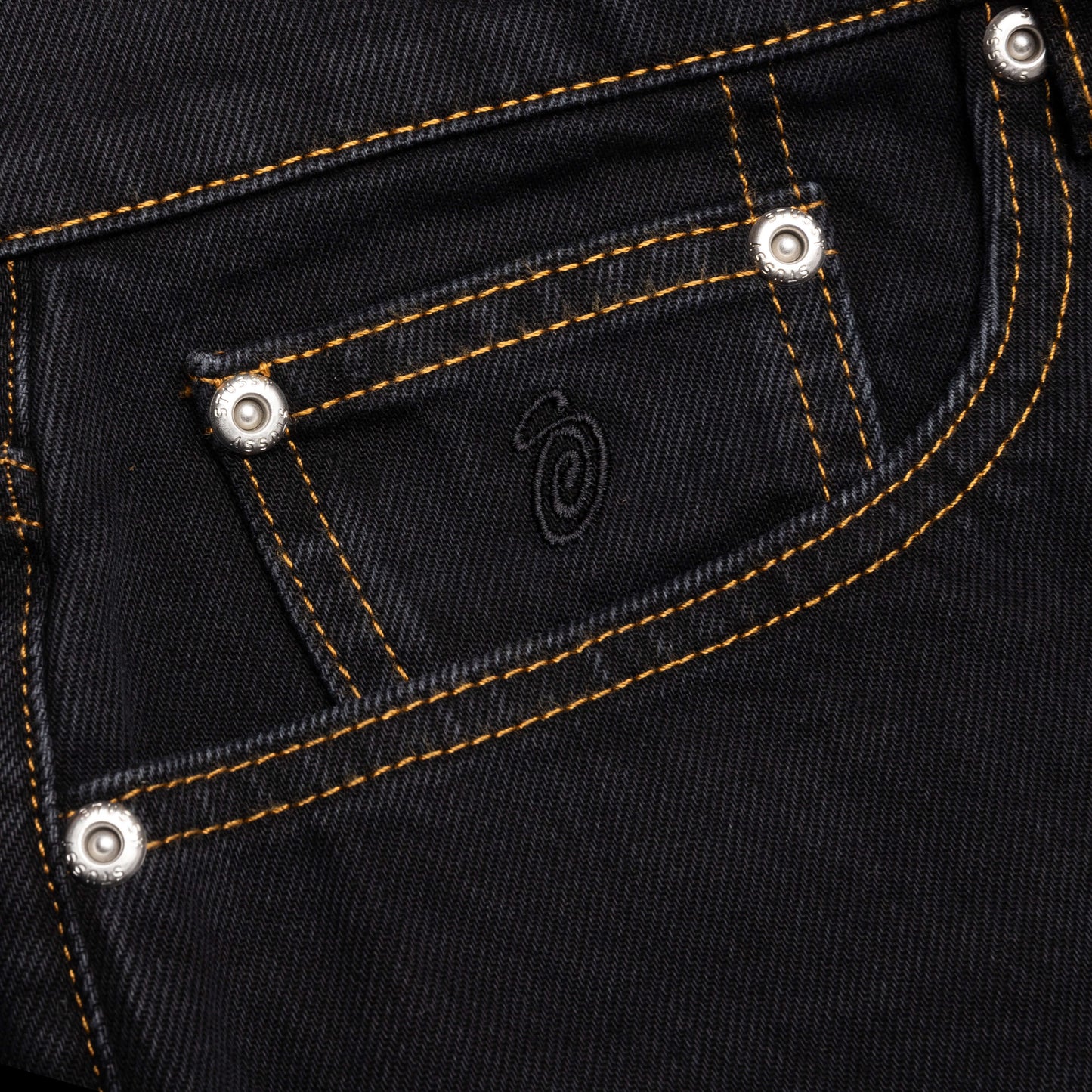 Big Ol Shorts Denim Washed Black