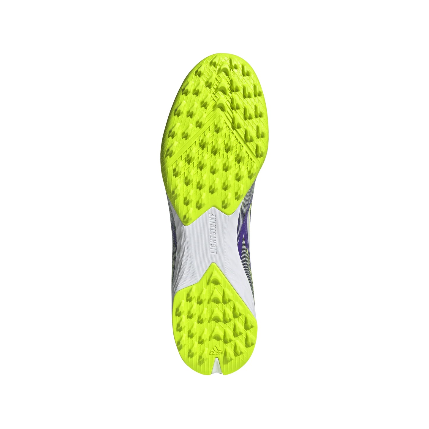 adidas F50 Pro Turf Soccer Cleats Purple White Lemon