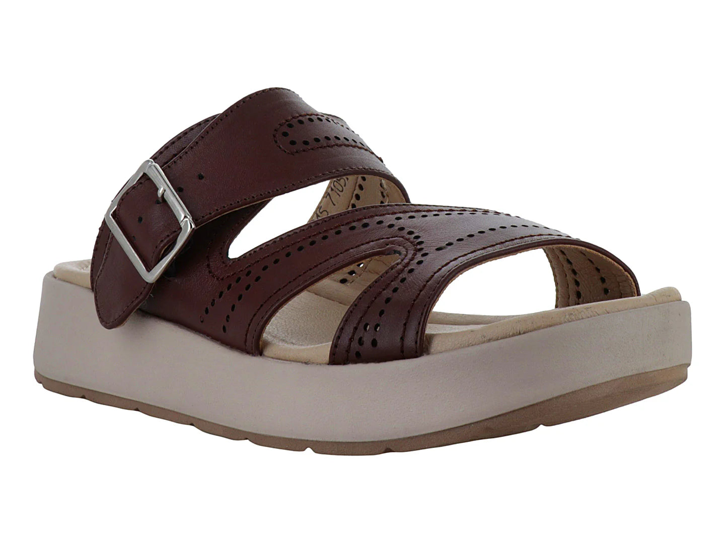 Sandalias Suave Caminar Color Tan para Mujer