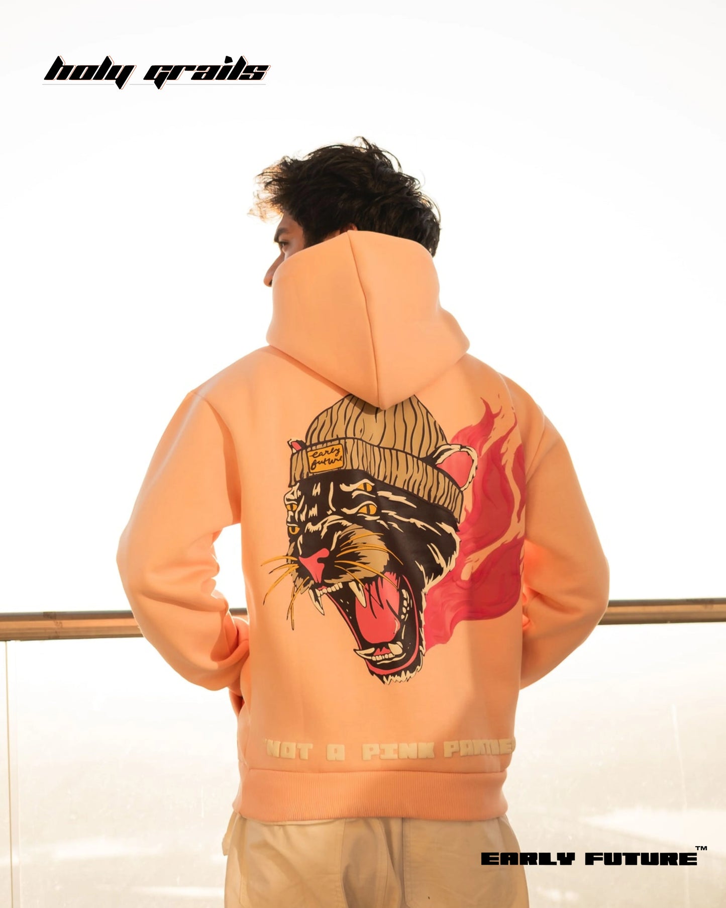 Not a Pink Panther Peach Haze Hoodie HG x Early Future