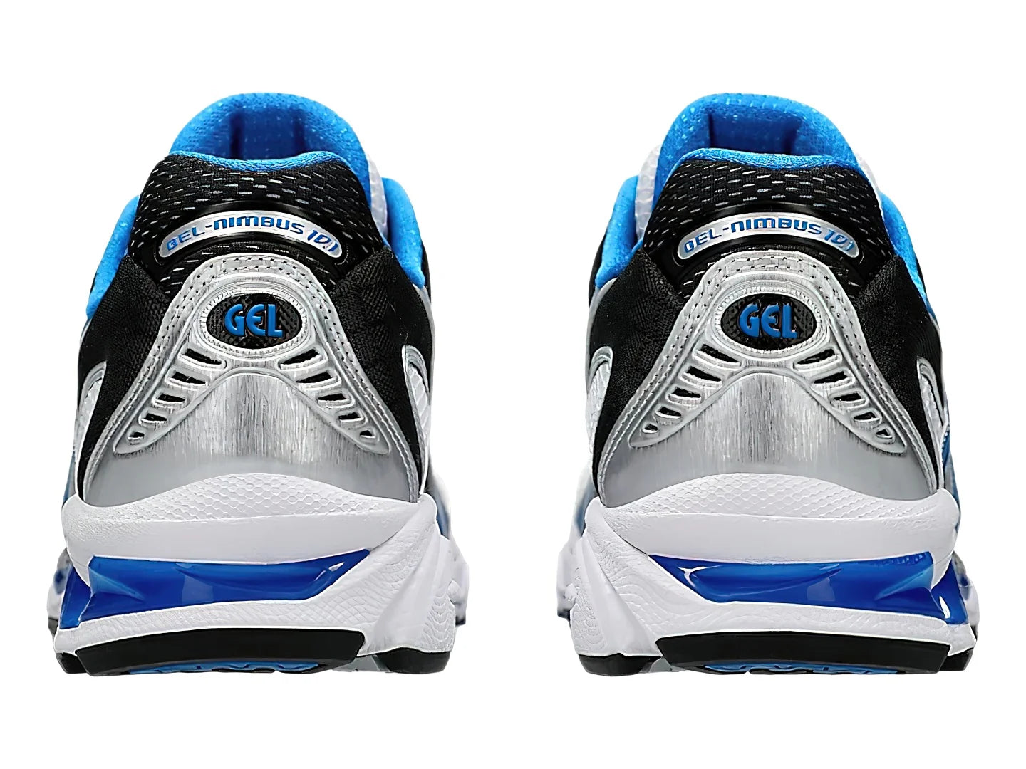 Tenis ASICS Gel Nimbus 101 Blanco y Azul para Hombre