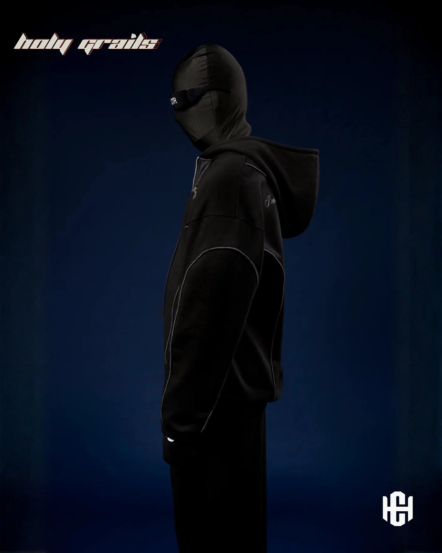 The Worth Black Zipper Jacket HG x Charactr