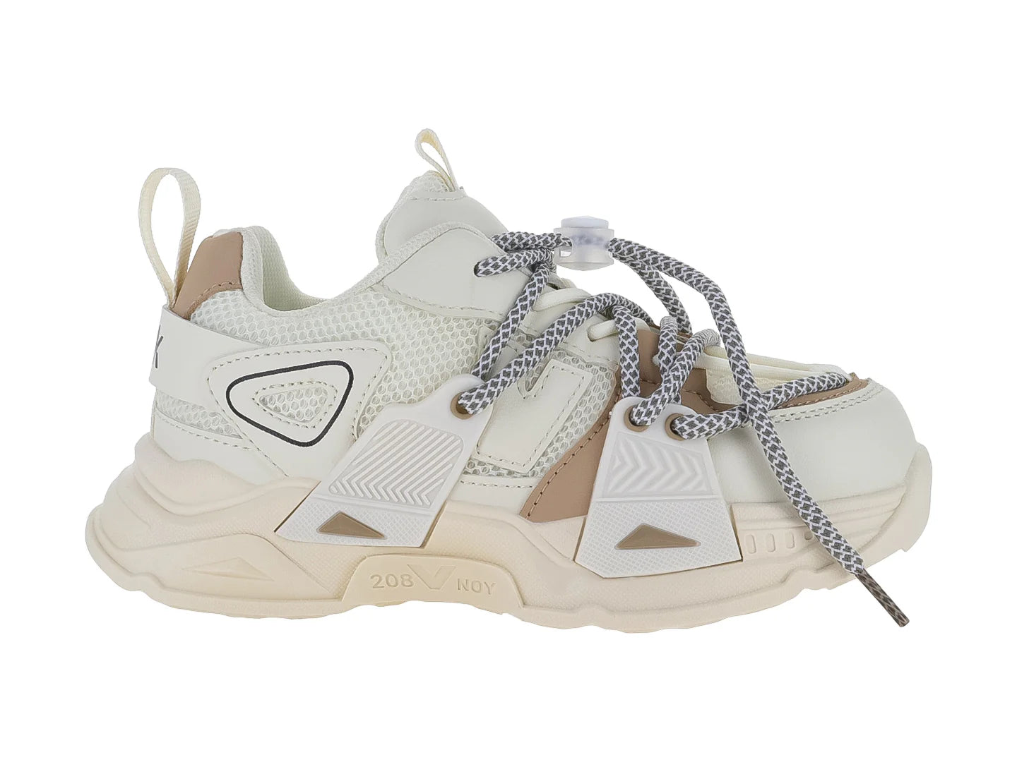 Tenis ATOK Chunky Beige para Niña