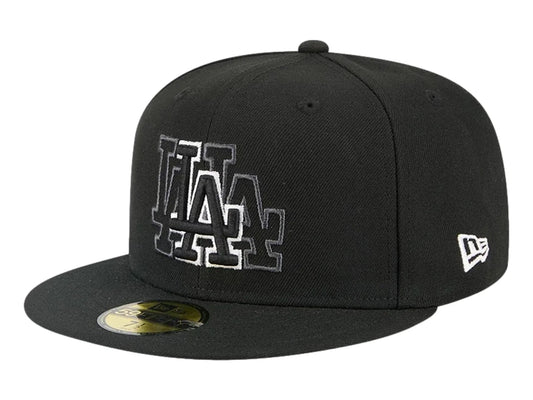 Gorra New Era Los Angeles Dodgers Negro para Hombre