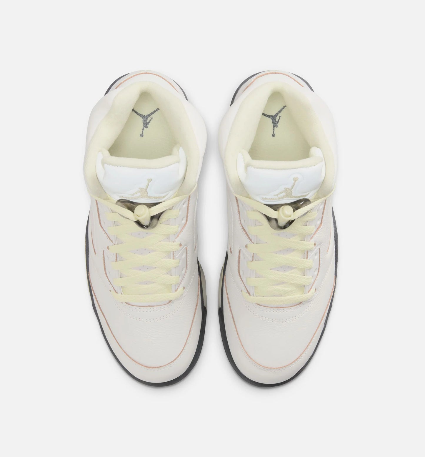 Air Jordan 5 Retro Luminous Green and Sail Womens Lifestyle Shoe Sail Luminous Green Anthracite Free Shipping
