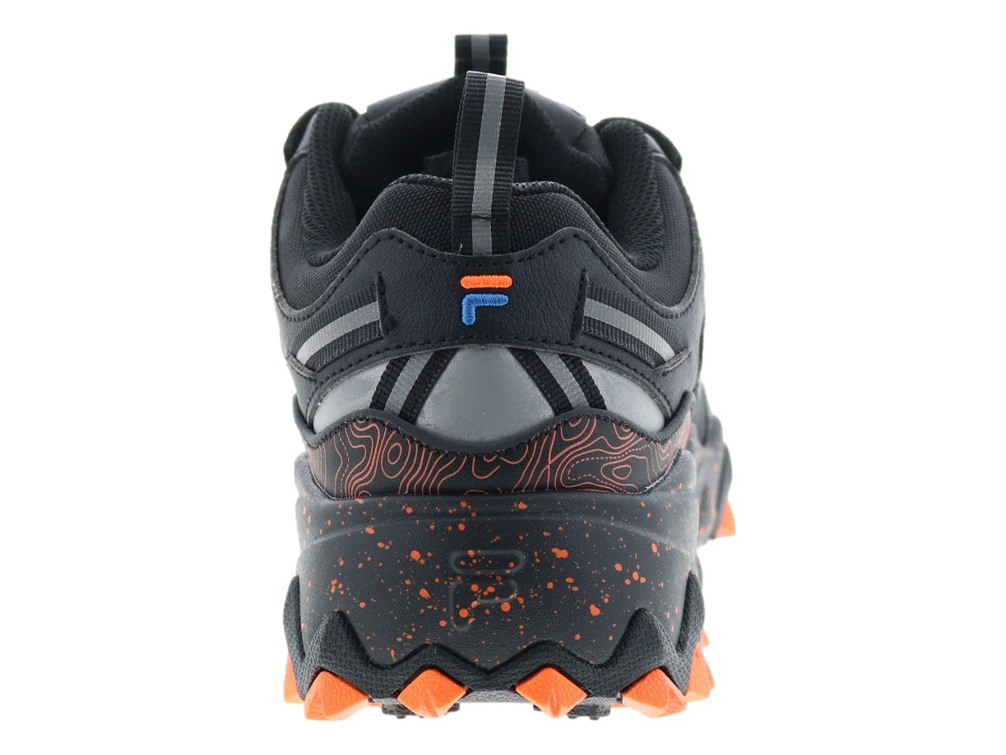 Tenis FILA Oakmont TR Negro Azul y Naranja para Hombre