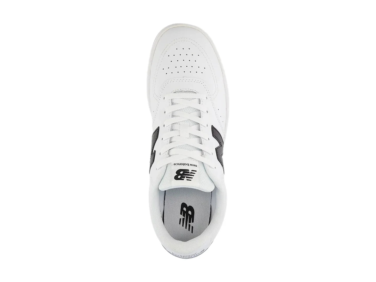 Tenis New Balance BB80 Blanco y Negro para Hombre