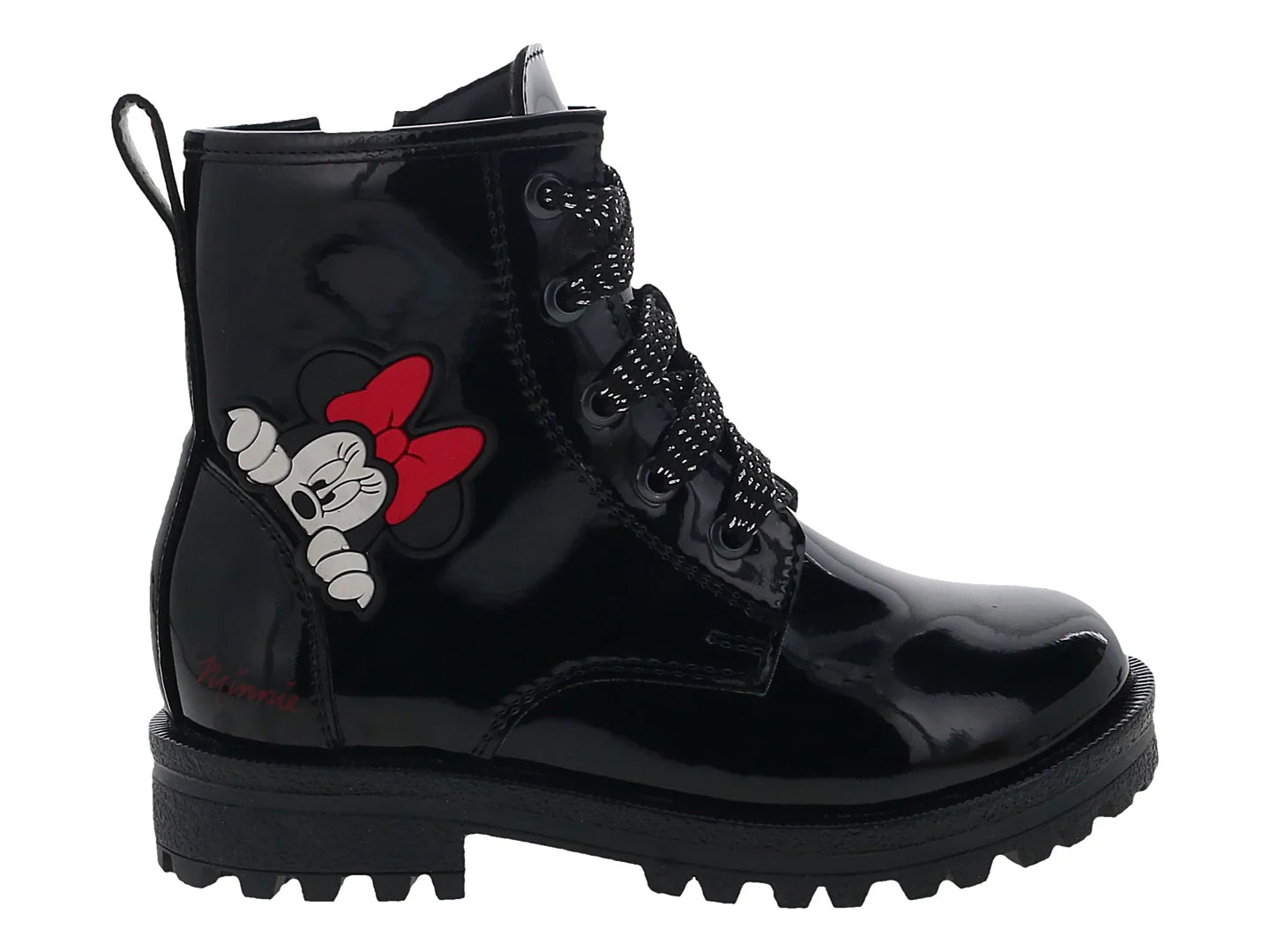 Botas Tropicana Charol Negro para Niña