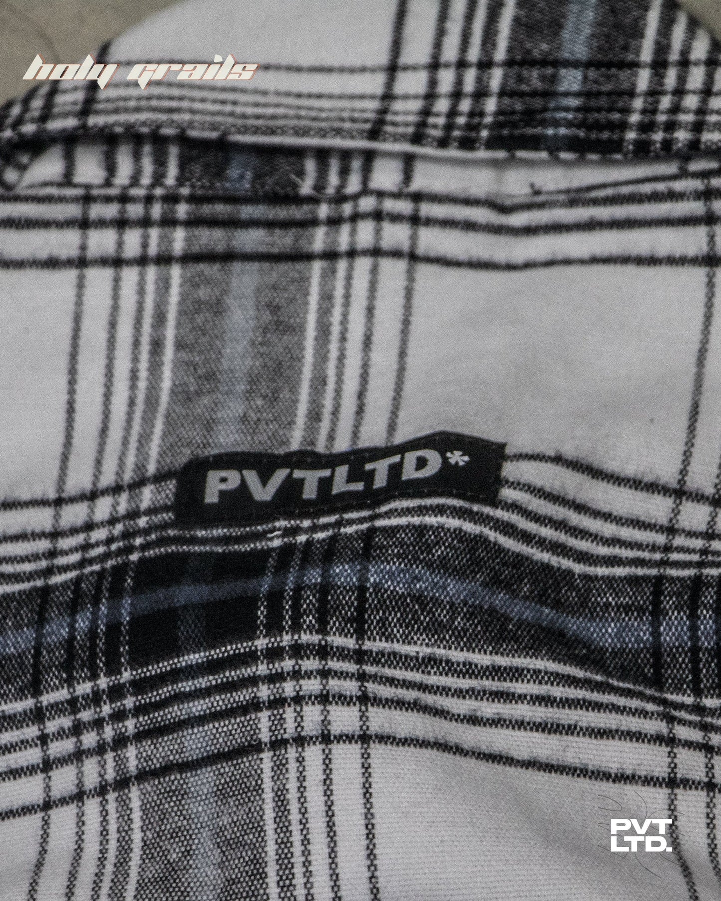 Iced White Button Down Shirt HG x Pvt Ltd