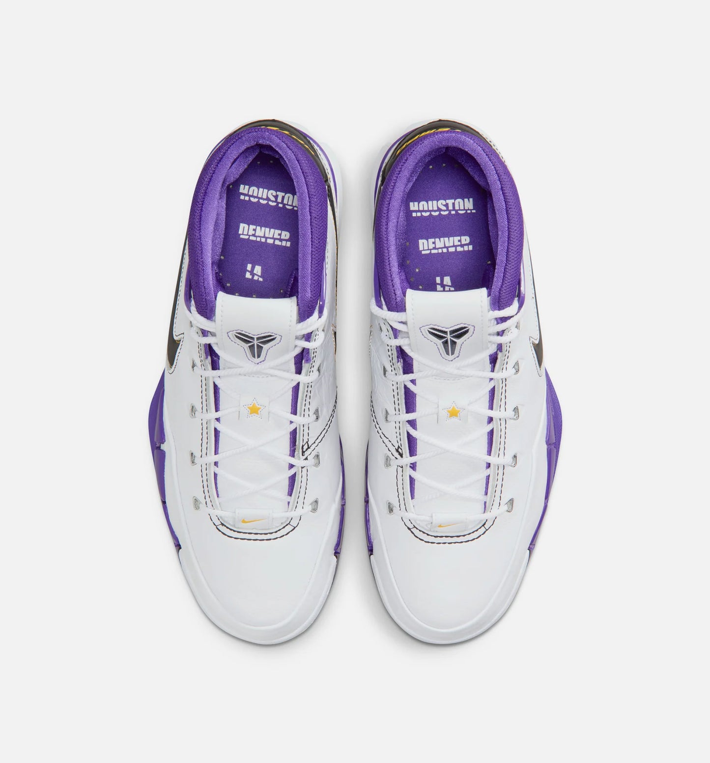 Kobe 1 Protro 81 Points Mens Basketball Shoe White Black Court Purple