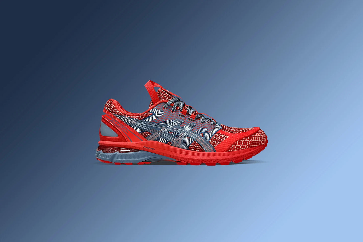 Asics x Kiko Kostadinov US4 S Gel Terrain Classic Red Wood Crepe