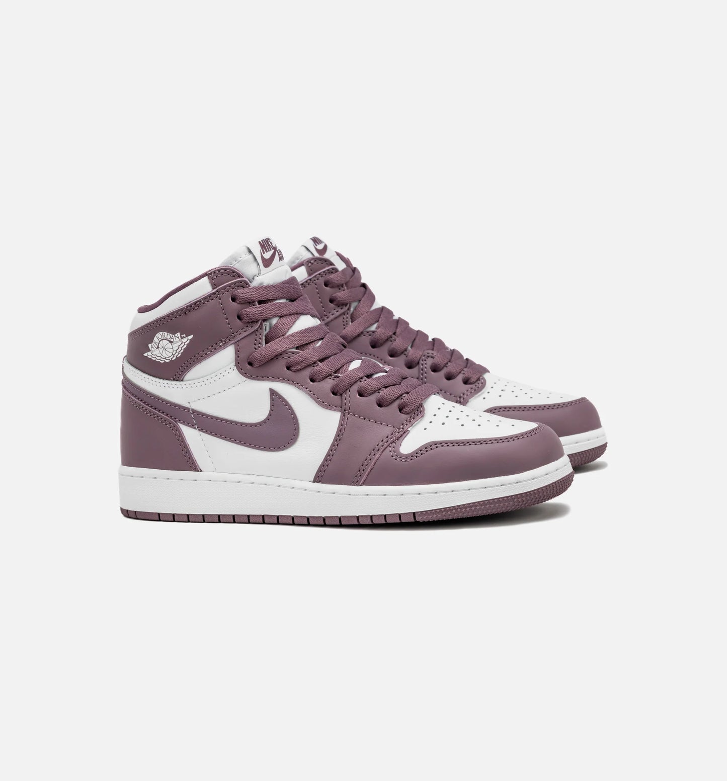 Air Jordan 1 Retro High OG Sky J Mauve Grade School Lifestyle Shoe White Sky J Mauve Free Shipping