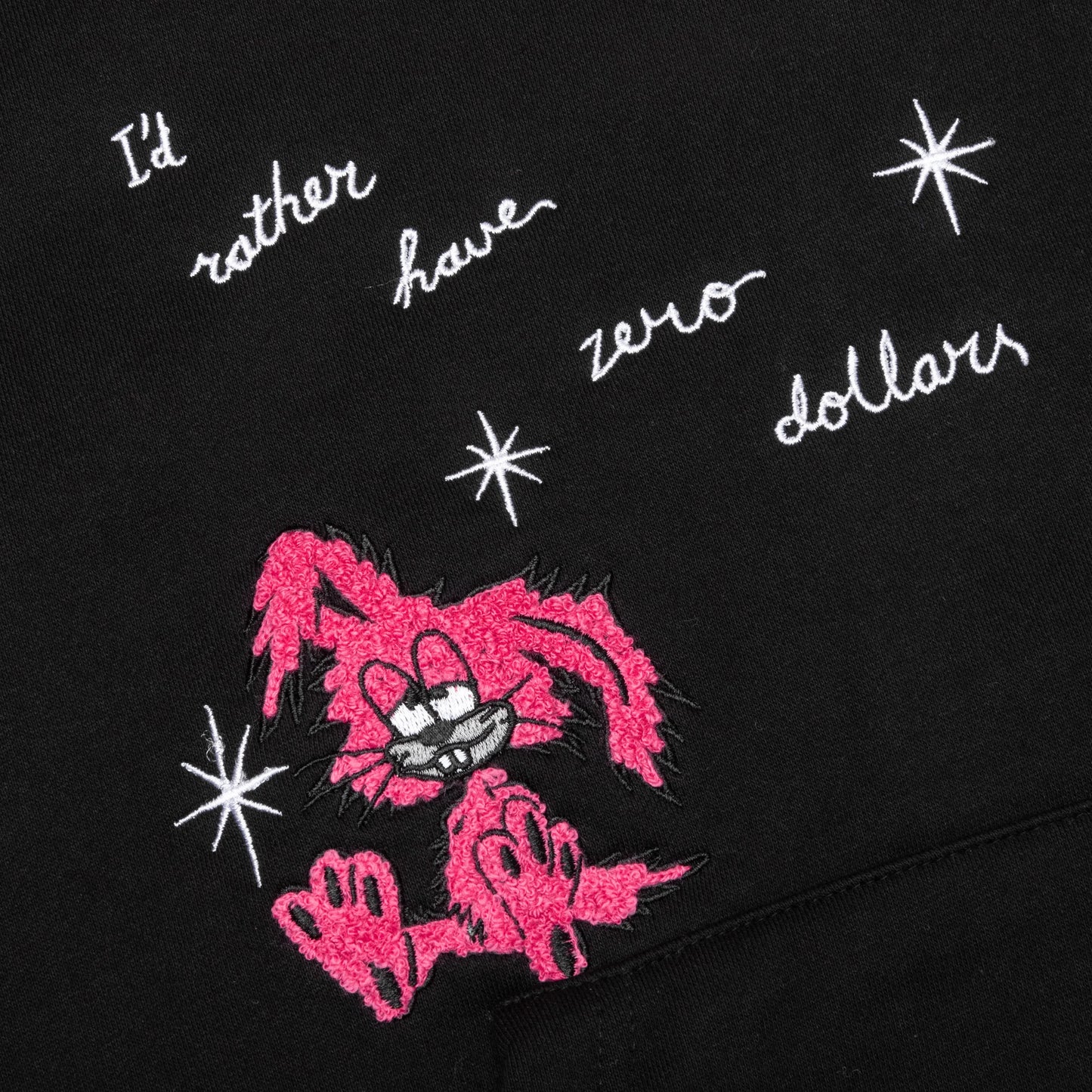 Dont Worry Hoodie Black