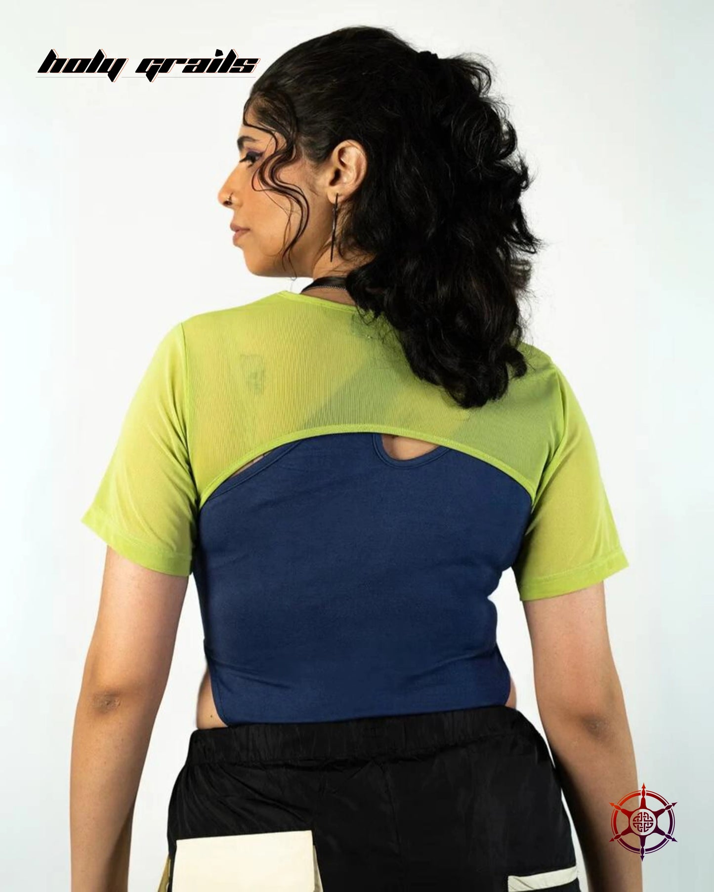 Lime Twist Bodysuit HG x Duskin