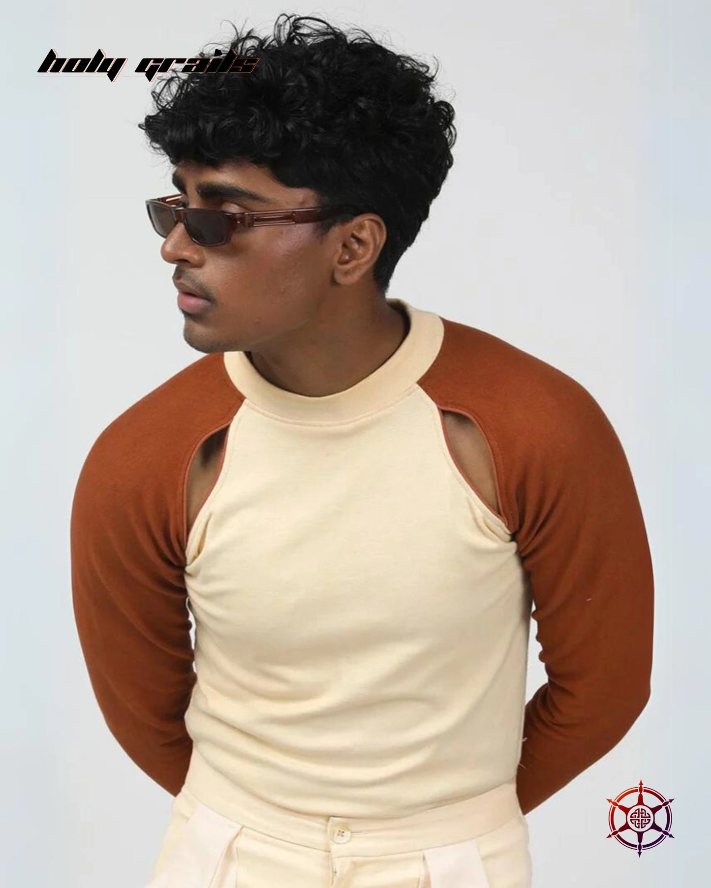 Caramel Mocha Keyhole Top HG x Duskin