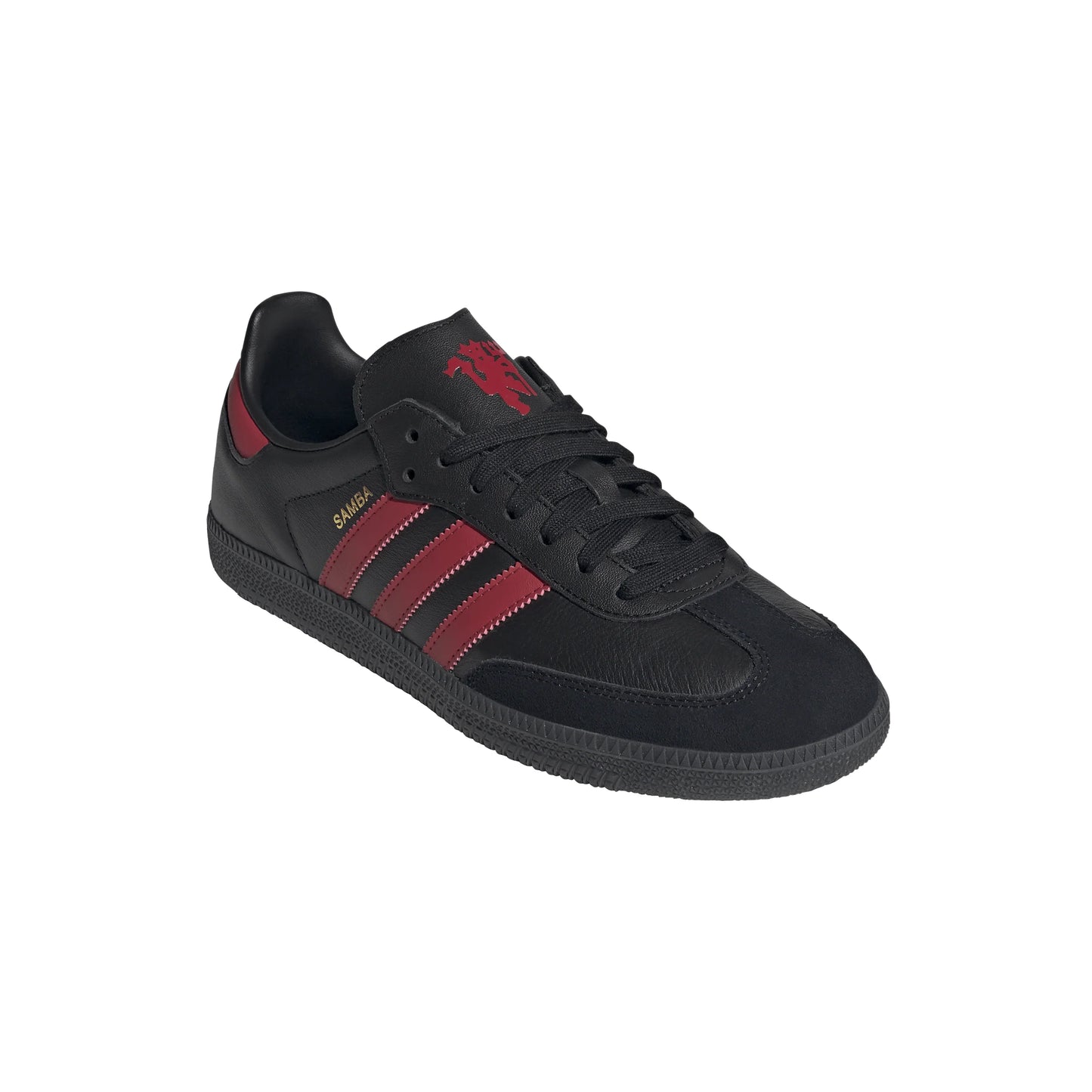 adidas Samba Manchester United IN Mens Soccer Shoes Black Red