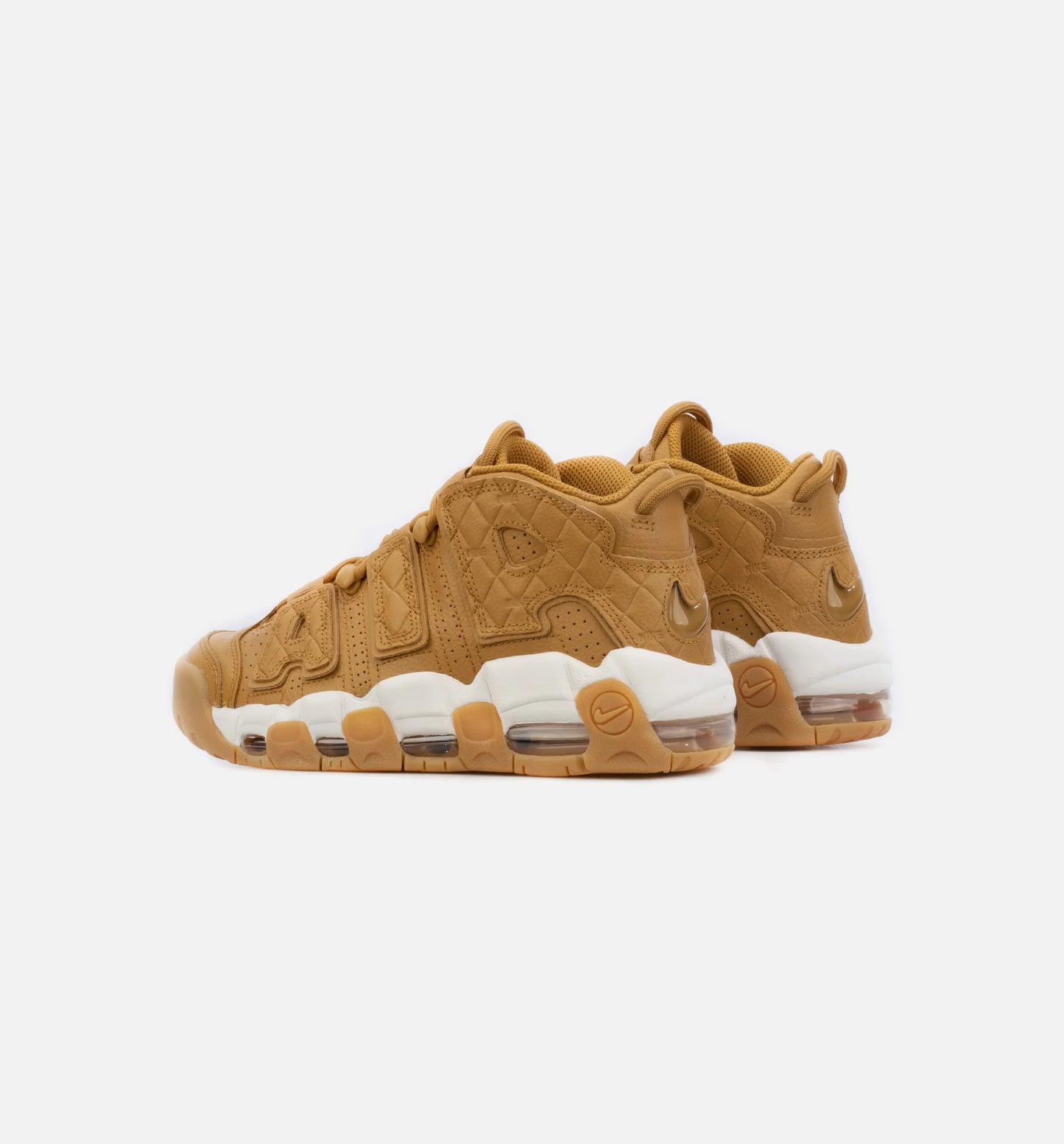 Air More Uptempo Wheat Womens Lifestyle Shoe Brown