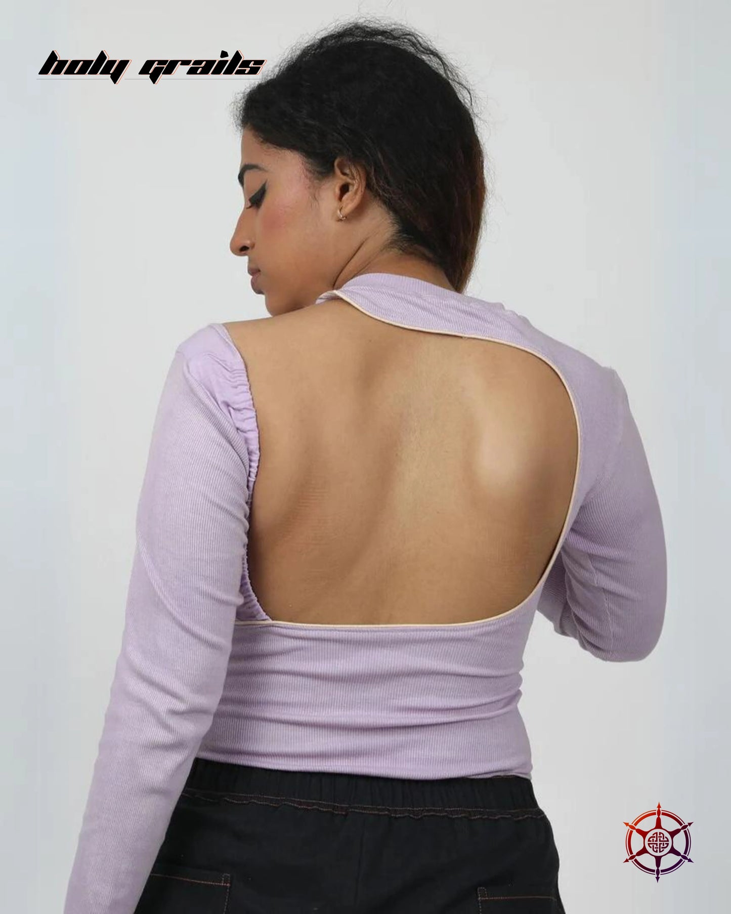 Wisteria Peek Bodysuit HG x Duskin