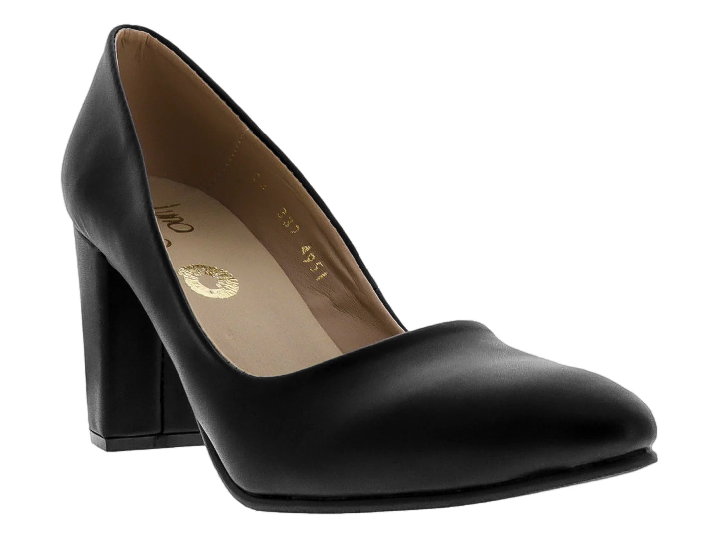 Zapatillas Formales Luna Rosa Color Negro para Mujer