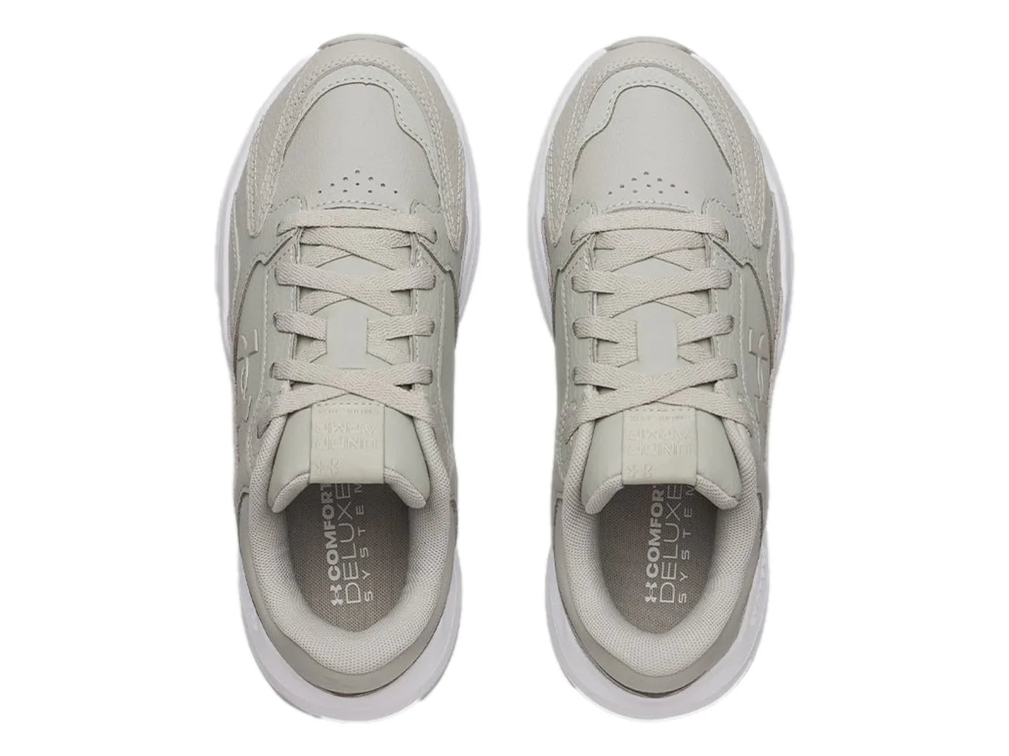 Tenis Under Armour Edge Lthr Gris para Mujer