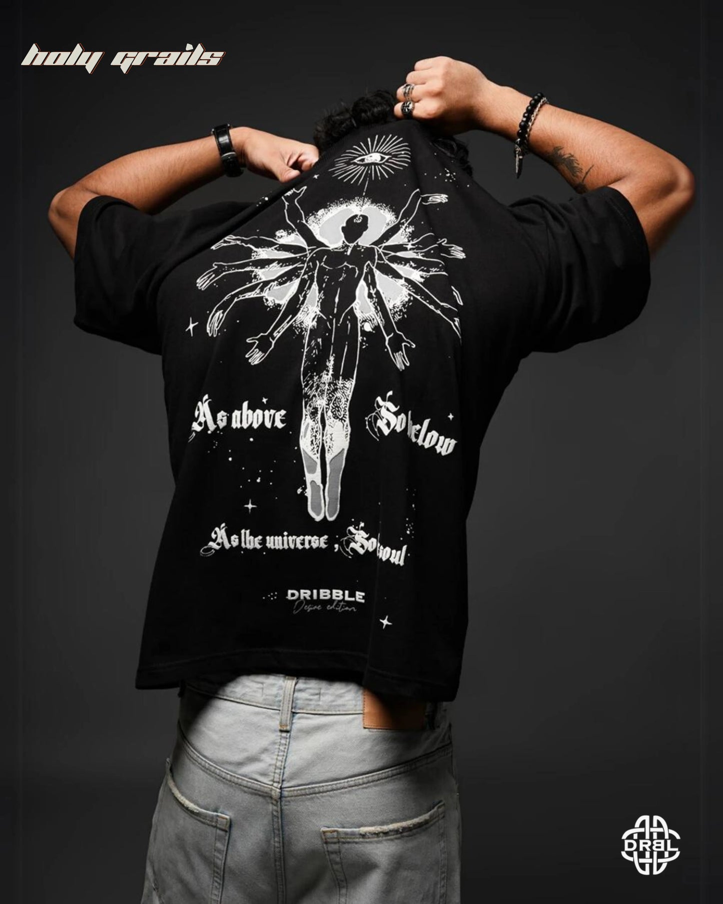 Interstellar Soul Black Tee HG x DRBL
