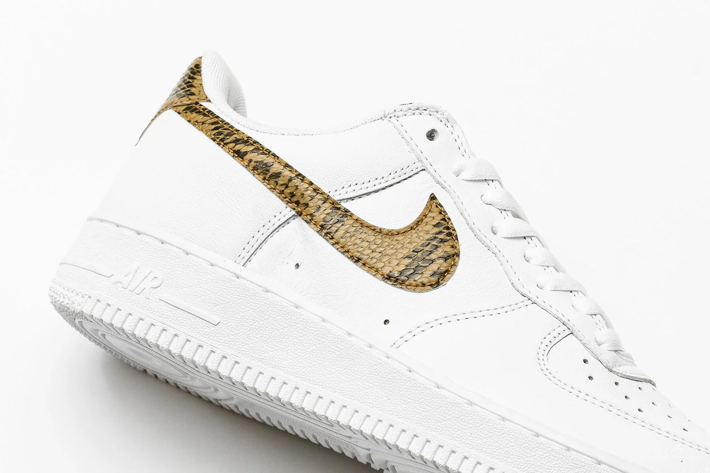 Air Force 1 Low Retro PRM QS Ivory Snake White Elemental Gold Dark Hazel