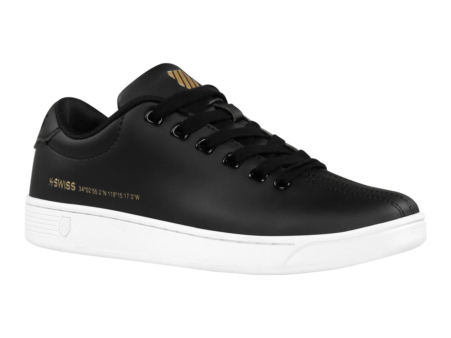 Tenis K Swiss Court Local Negro para Hombre