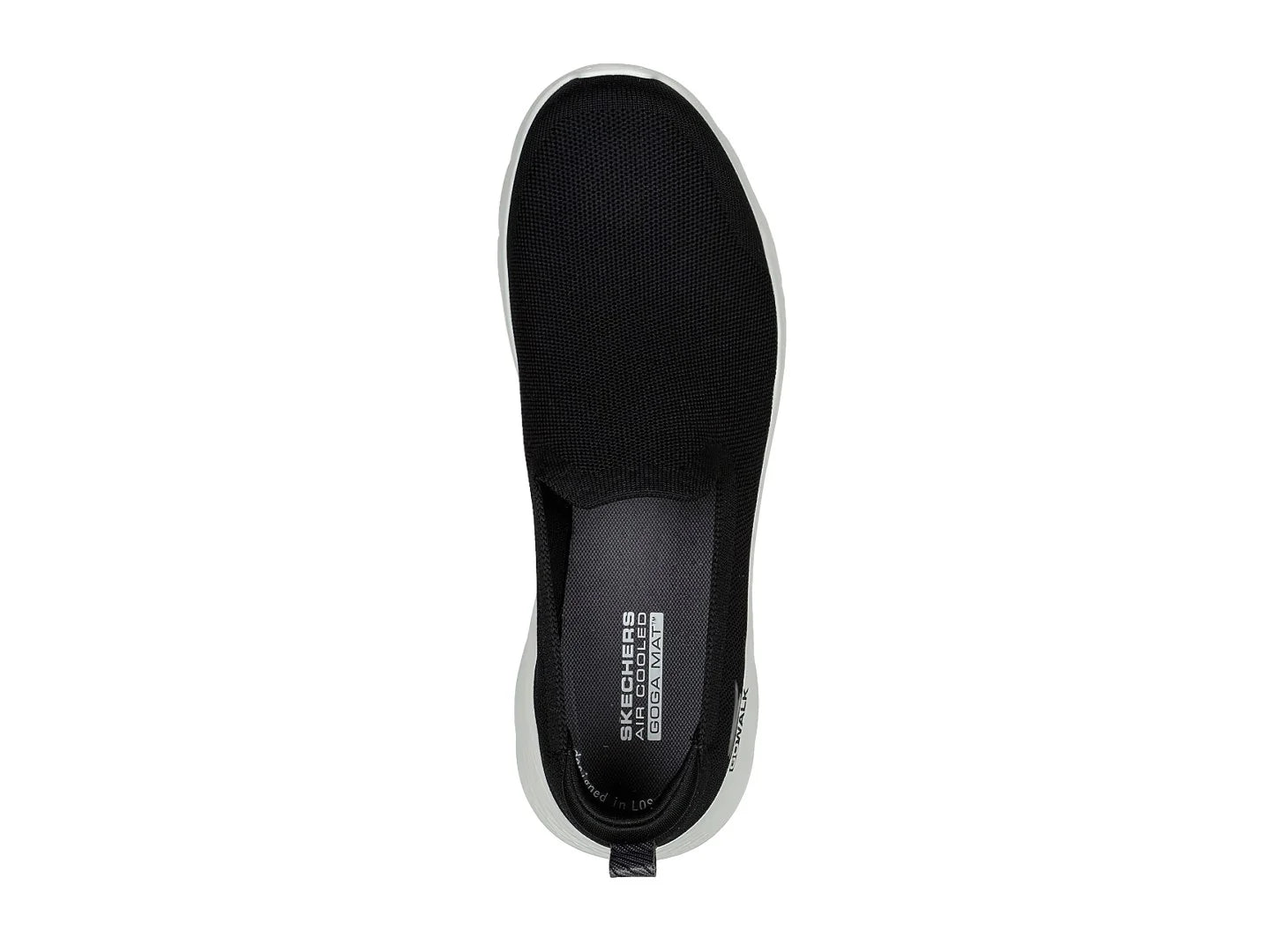 Tenis Skechers Go Walk Flex Negro con Blanco para Hombre