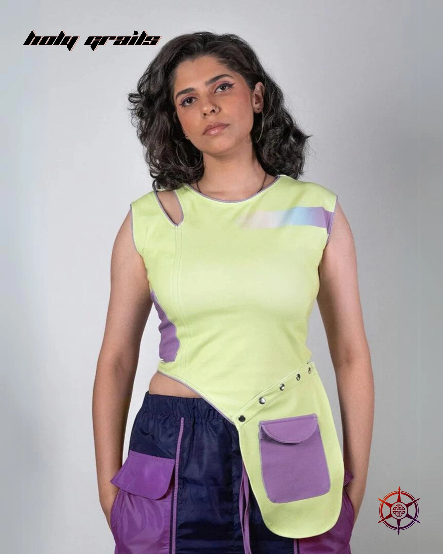 Lime Light Tank Top HG x Duskin
