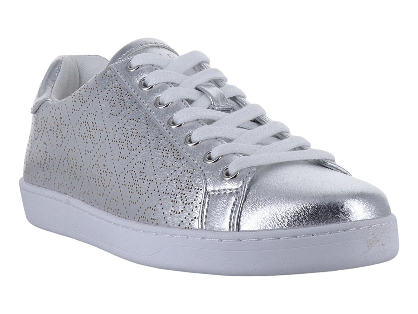 Tenis Casual Guess Plata para Mujer