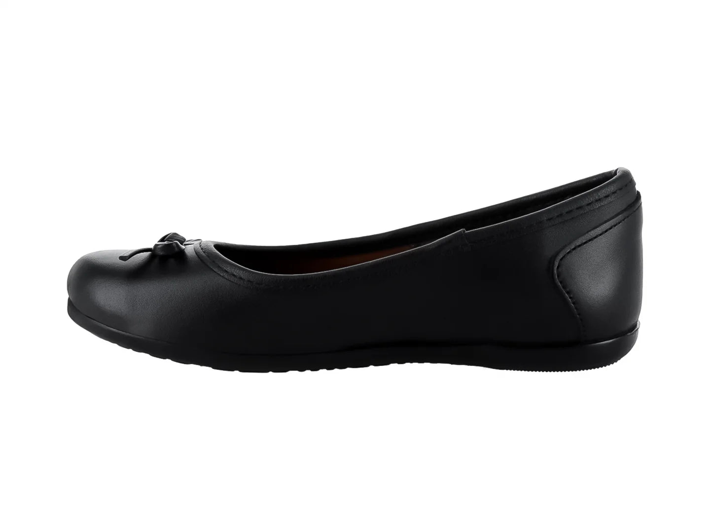 Zapatos Coqueta Negros de Piel para Niña