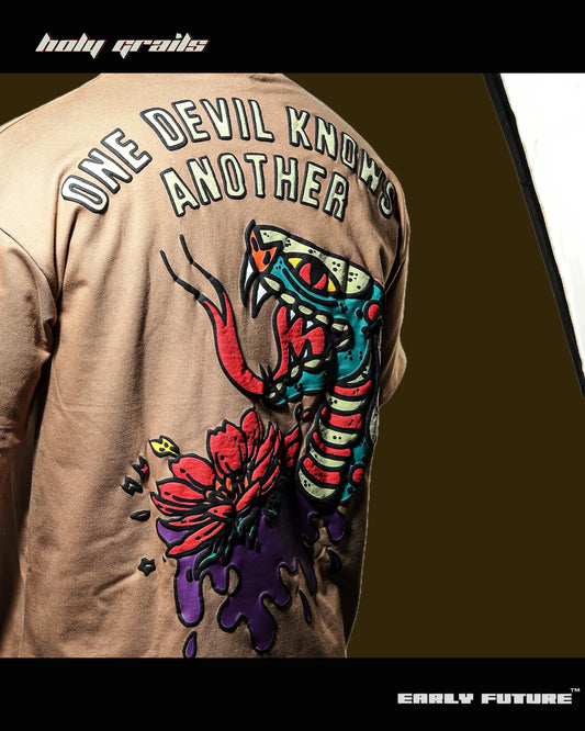 One Devil Knows Another Vintage Clay Oversize Tee HG x Early Future