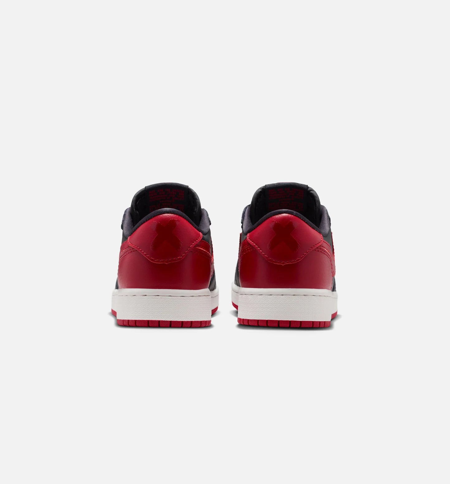 Air Jordan 1 Retro Low OG Banned Grade School Lifestyle Shoe Black Black Varsity Red Summit White Free Shipping