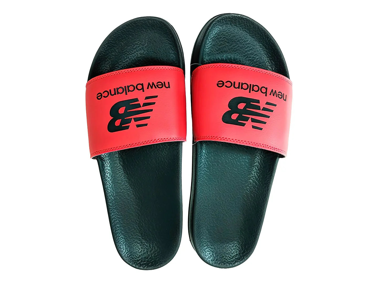 Sandalias New Balance Negro con Rojo para Hombre