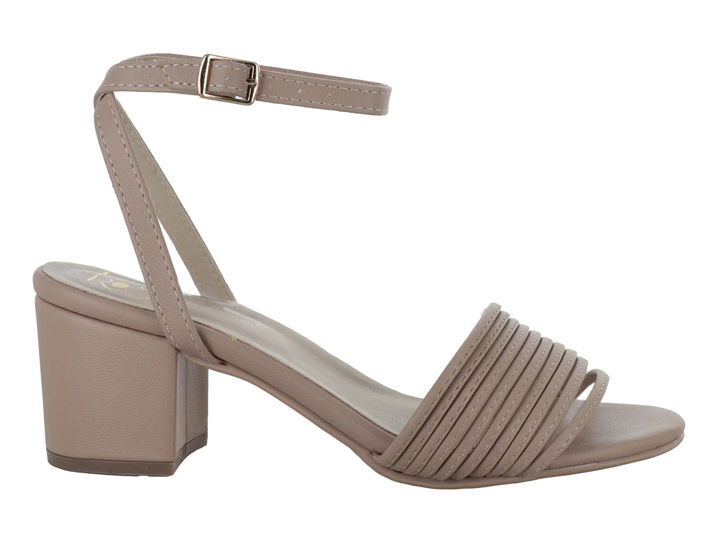 Sandalias Luna Rosa Color Maquillaje para Mujer
