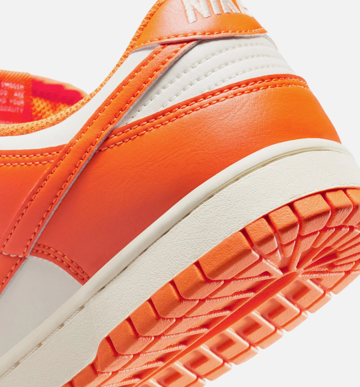 Dunk Low Syracuse Mens Lifestyle Shoe Pale Ivory Safety Orange