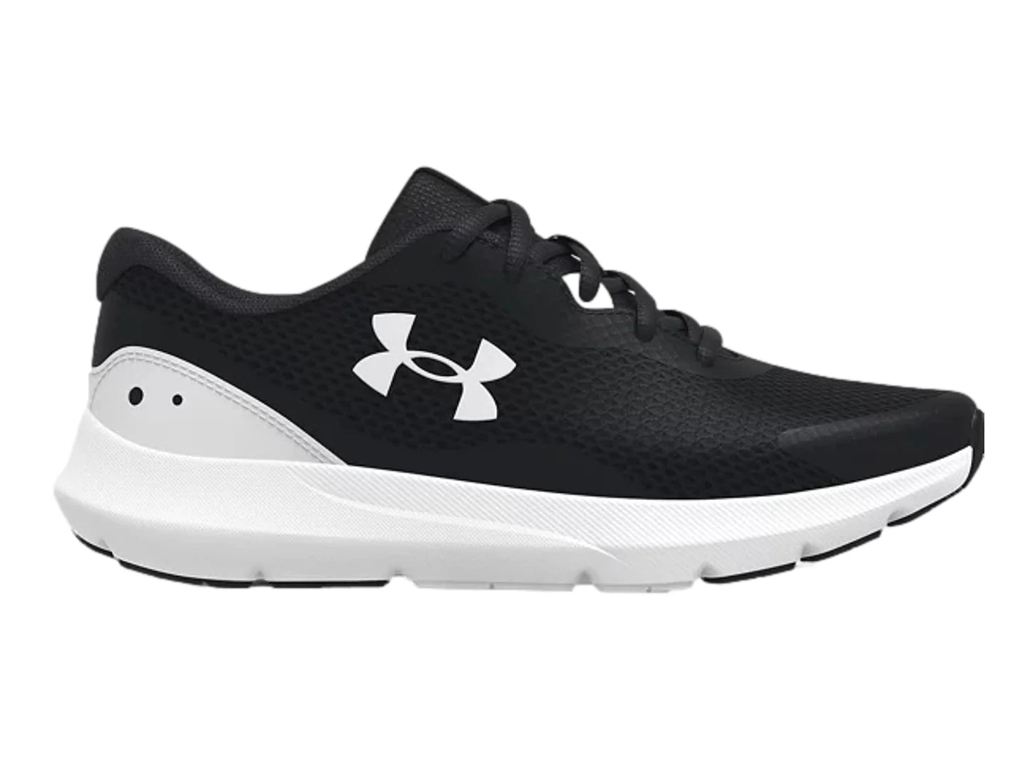 Tenis Under Armour Surge 3 Negro para Niño